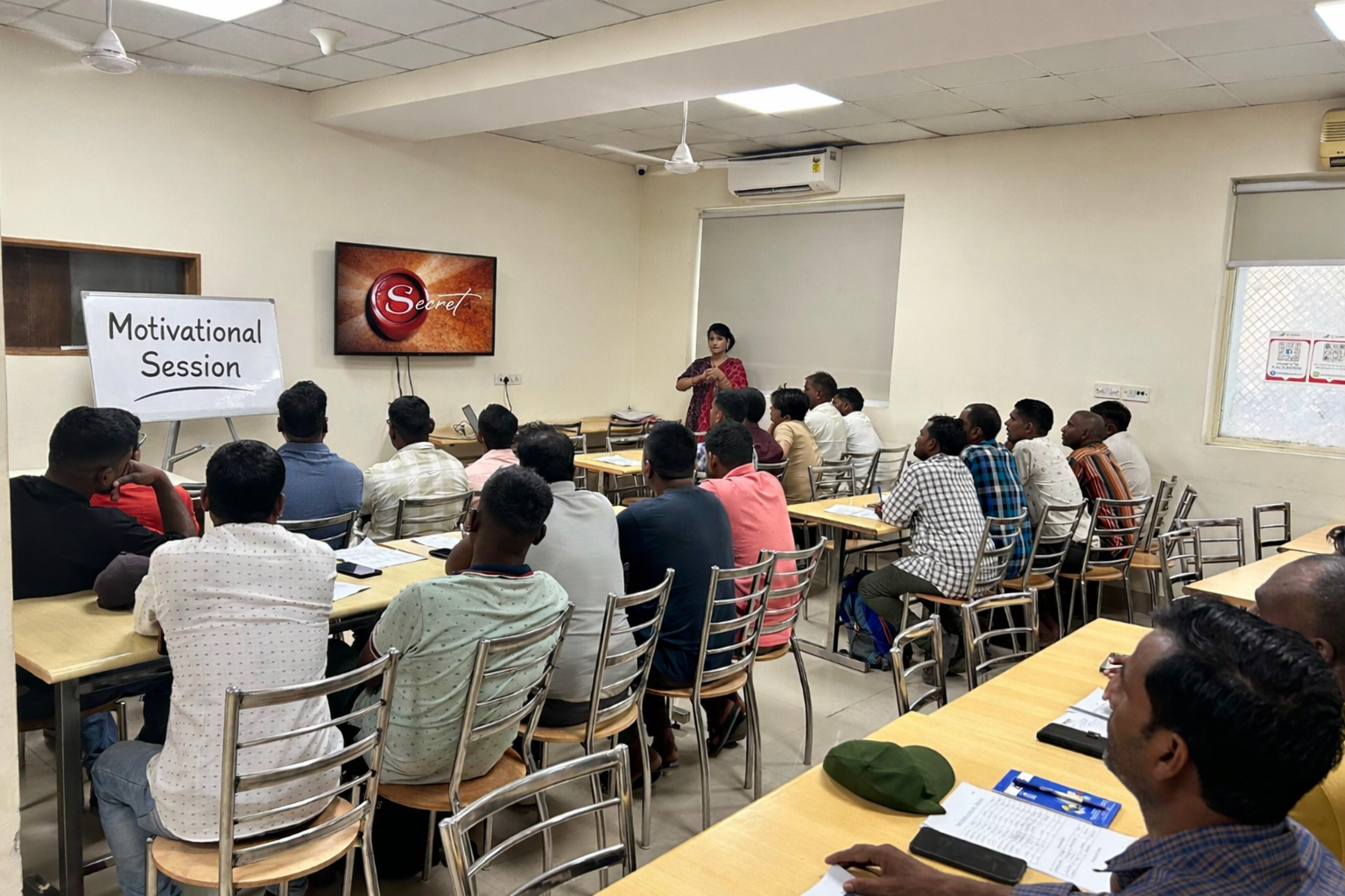 Motivational Session – Think Positive, Work Hard, Achieve Success