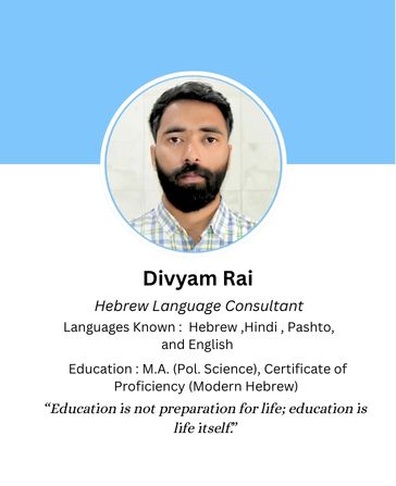 Workforce24 team member Divyam Rai — pre-departure training and overseas workforce programme