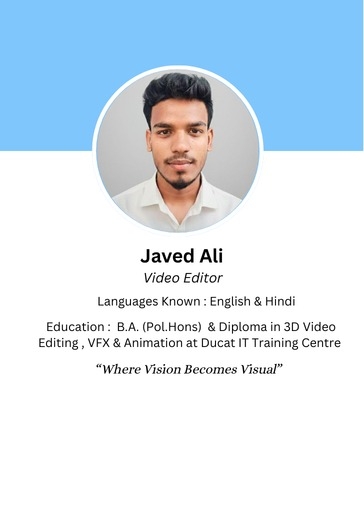 Workforce24 team member Javed Ali — pre-departure training and overseas workforce programme